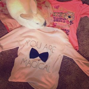 Cute little girls tees